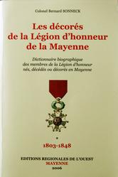Les d�cor�s de la L�gion d'honneur de la Mayenne - 1803-1848